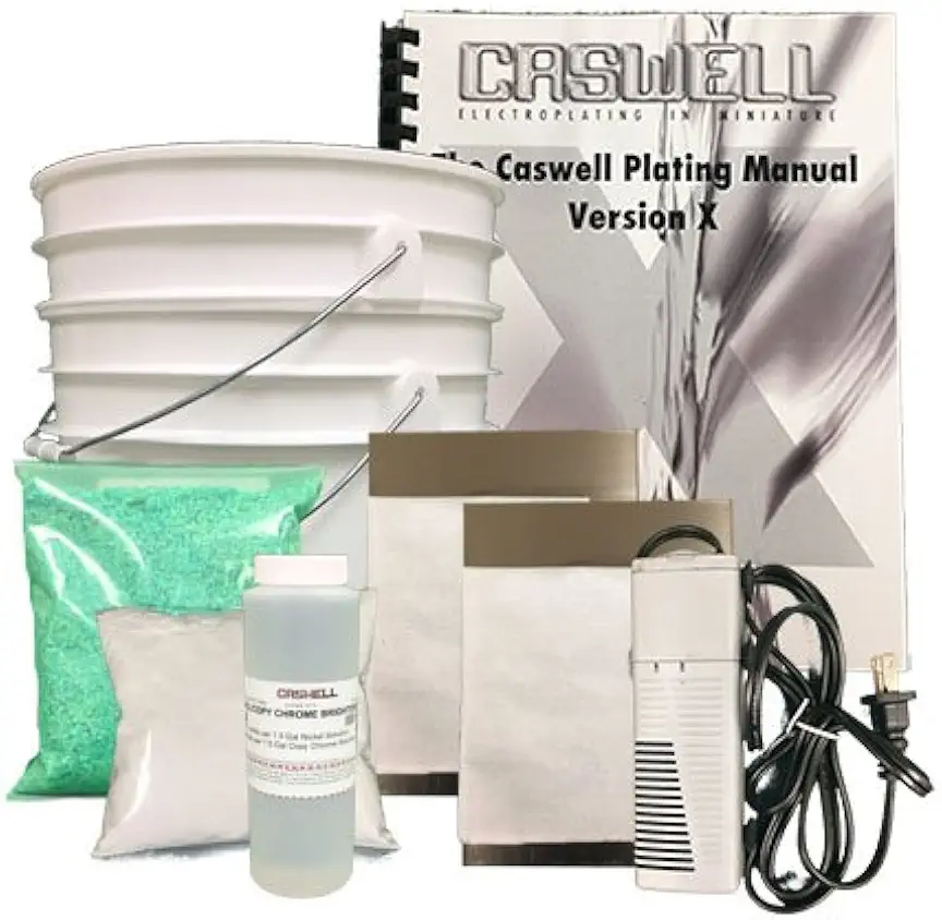 Nickel Electroplating Kit - 1.5 Gallon Size
