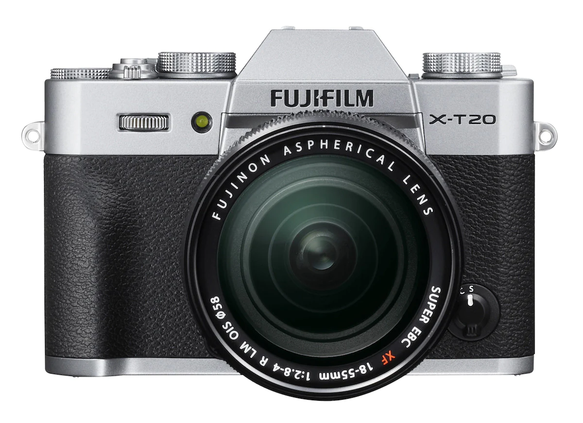 Fujifilm X-T20 Body with XF 18-55mm Lens Kit (Silver)