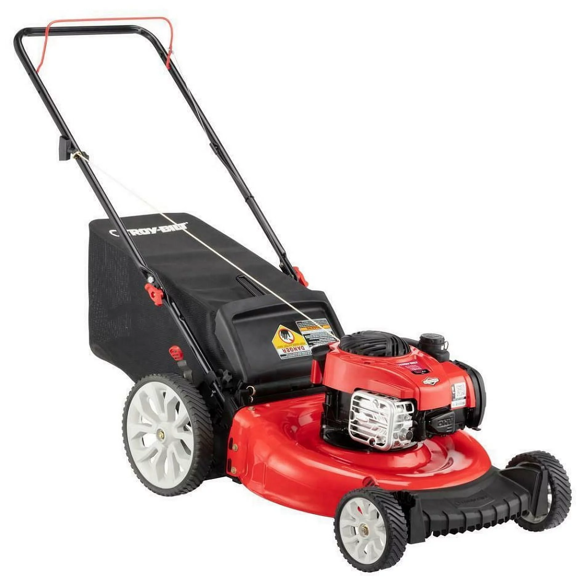 Troy-Bilt TB110 21-Inch Push Mower with 2-in-1 Triaction Cutting System, Briggs & Stratton 140cc engine