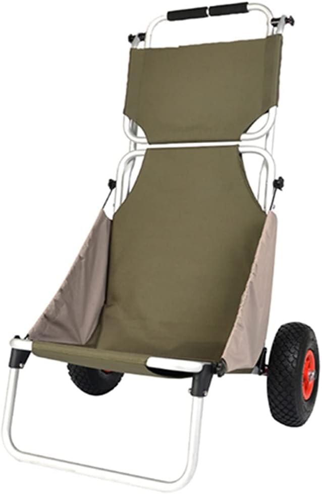 Home Garden Utility Wagon Cart Folding Cart Shopping Trolley Portable Wagon for Camping and Fishing