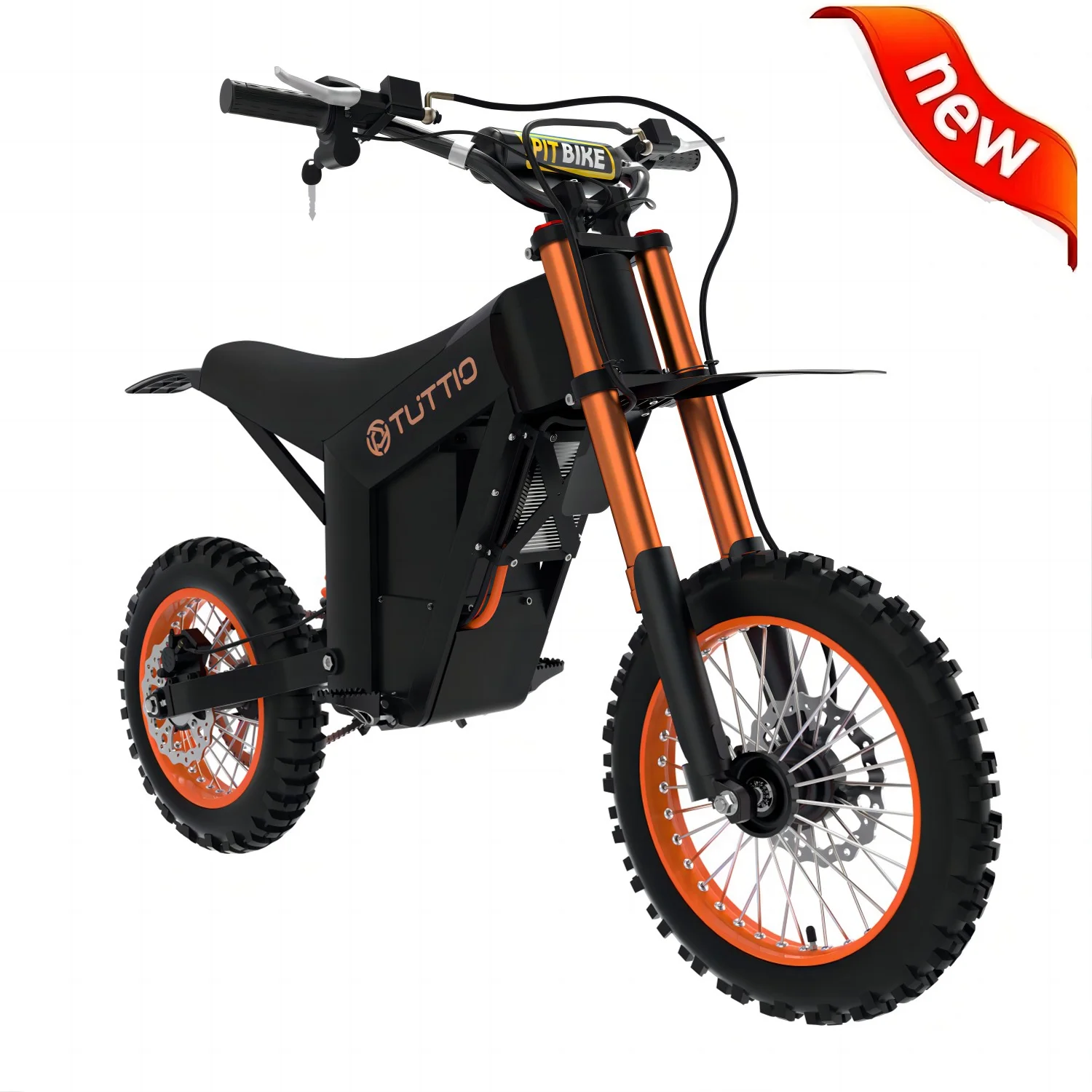 TUTTIO Electric Dirt Bike Adult, 2000W&48V&1008Wh Electric Motorcycle, 14