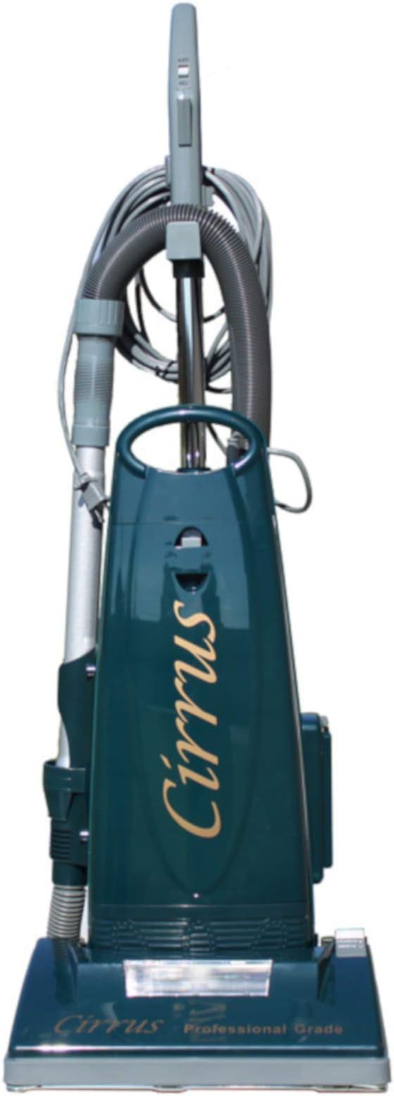 Cirrus CR79 Performance Bagged Upright Vacuum Cleaner | 33' Power Cord, Metal Telescopic Wand, 14