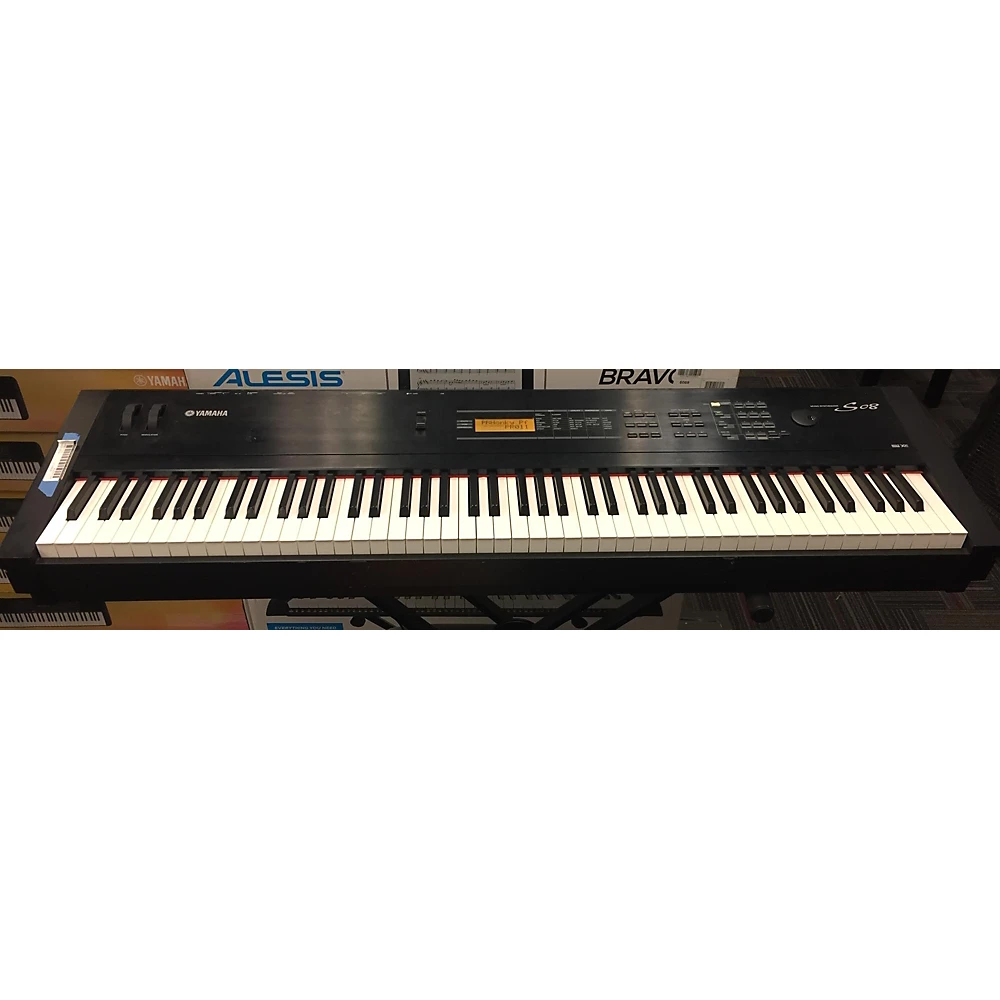 Used Yamaha S08 88 Key Synthesizer
