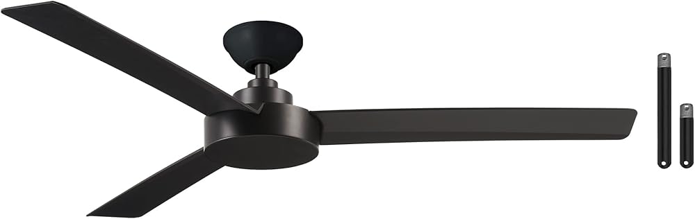 F524-CL Roto 52 Inch Ceiling Fan 3 Blades with Additional 3.5