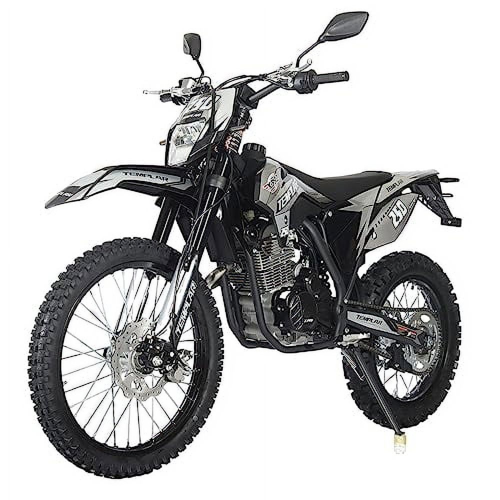 X-Pro Brand New Templar 250cc Gas Pit Dirt Bike, All Lights, Kick/E-Start Big 21