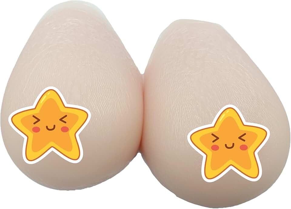 Silicone Breasts for Body Pillows Anime Covers Dakimakura, Anime Body Pillowcase Dakimakura Hugging Body Pillows Covers Filling, Soft and True Feel D-Cup