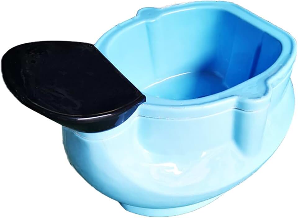 DOSSAE Acrylic Foot Bath,Colorful Light Surfing,Acrylic Massage Footbath,Floor Type Foot Massage Basin,Portable Foot Spa Bathtub,Foot Spa Bath with Heat and Bubble Massageand Jets. (Color : Blue)