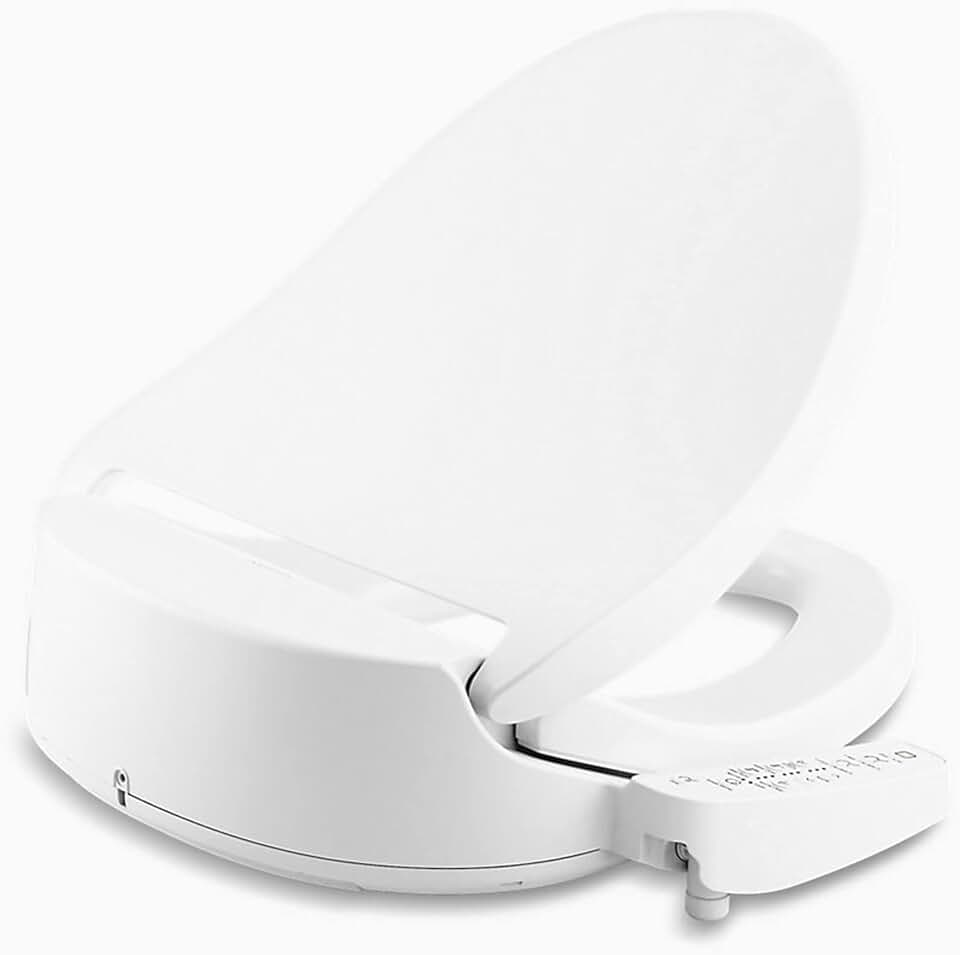 Kohler 32331-0 Purewash Bidet Toilet Seat, Round, White