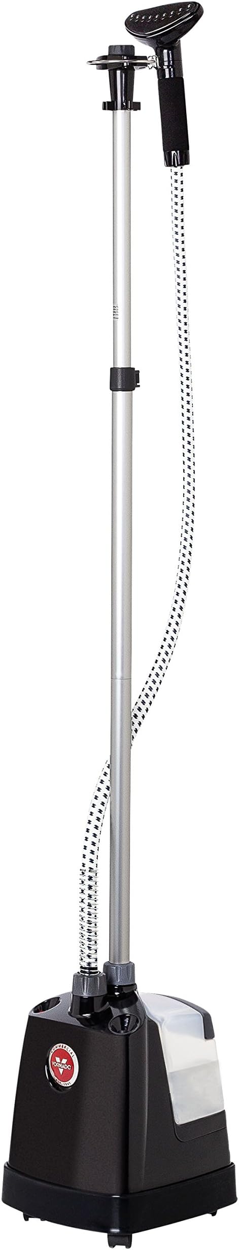 Vornado VS-570 Commercial Fabric Steamer with Solid Brass Boiler and Die Cast Aluminum Body, Black