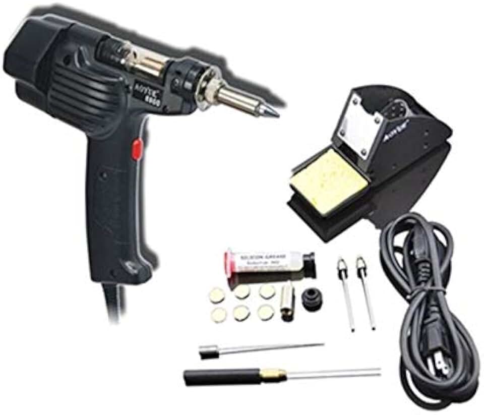 Soldering Occus 8800 Handheld Electric Vacuum Desoldering Pump Solder Sucker Gun Desoldering Gun Soldering Station 150W - CN