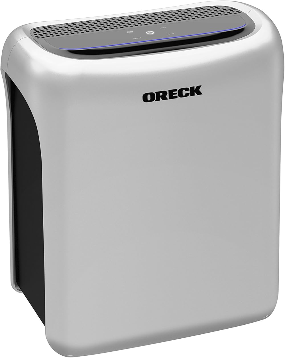 Oreck Air Response Air Purifier, HEPA and Carbon Filtration For Home, Quiet, Small, Silver, WK16000