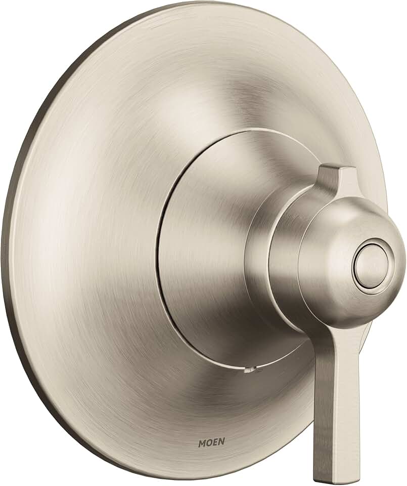 Moen TS4201BN Flara ExactTemp Thermostatic Trim Kit, Valve Required, Brushed Nickel
