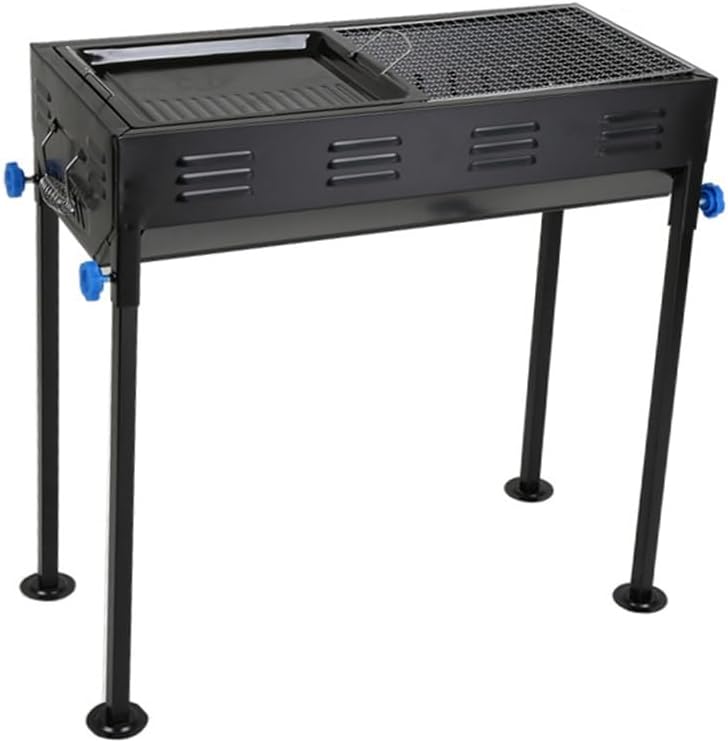 Thickened BBQ Barbecue Grill BBQ Camping Barbecue Charcoal Home Outdoor Portable Barbecue Rack