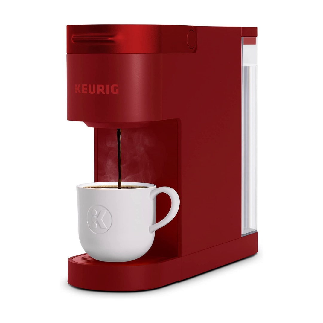Keurig K- Slim Single Serve K-Cup Pod Coffee Maker, Multistream Technology, Scarlet Red