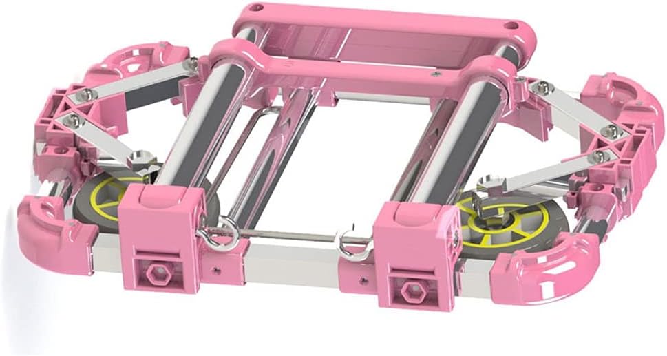 Car Folding Luggage Cart Portable Travel Aluminum Alloy Luggage cart Household Car Luggage Cart Shopping Trolley (Color : Blue)