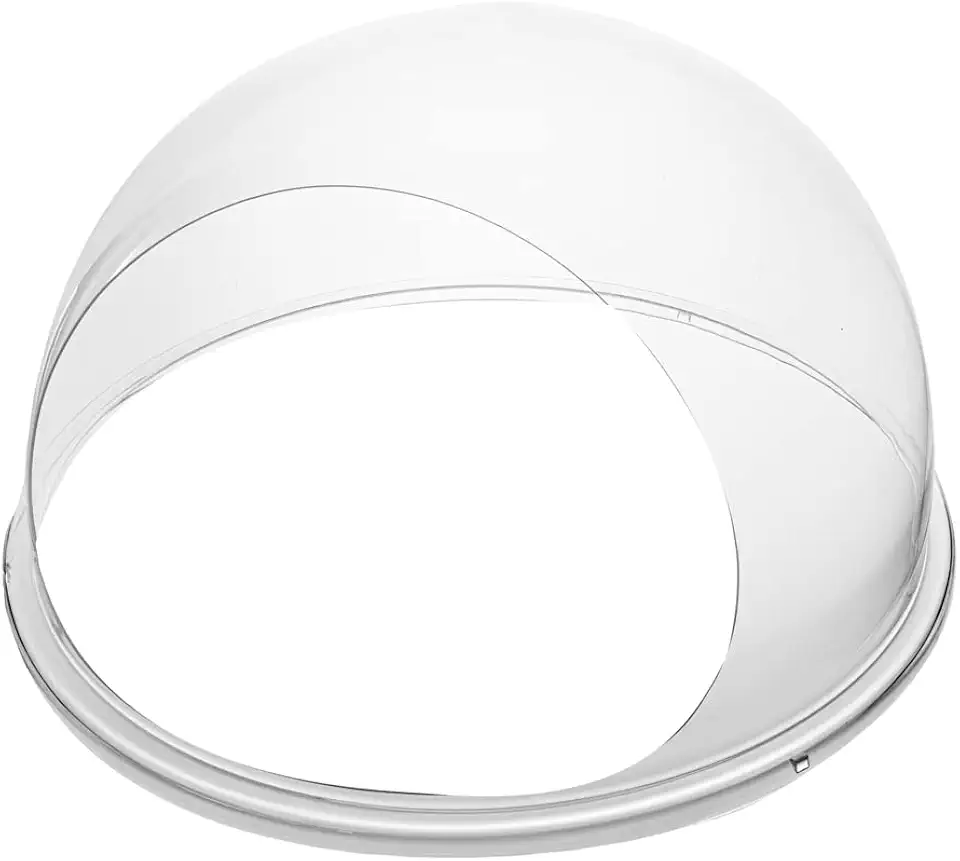 Restaurantware COVER ONLY: Hi Tek 28 x 15 Inch Cover For 28 Inch Cotton Candy Machine 1 Durable Candy Floss Machine Cover - Machine Sold Separately Handy Cut Out Acrylic Cotton Candy Dome Cover