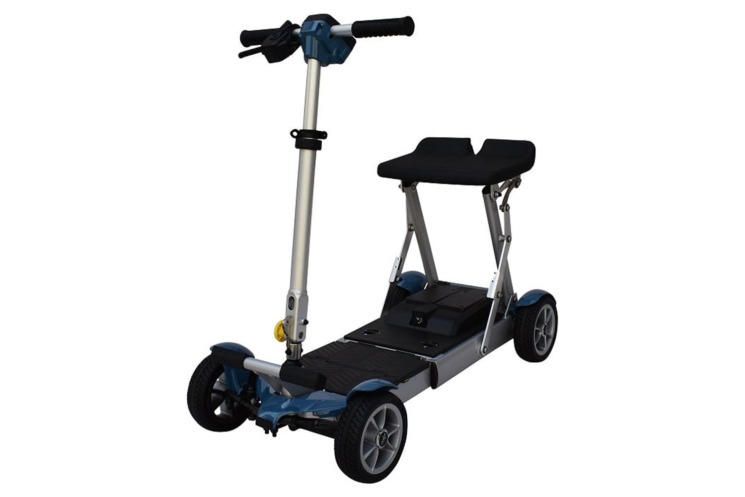 EV Rider Gypsy Folding Travel Mobility Scooter, Blue