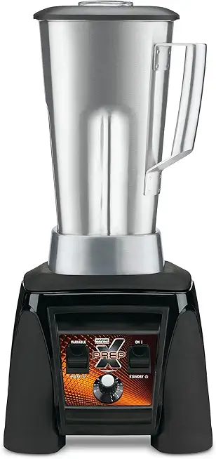 Waring Commercial MX1200XTS 3.5 HP Blender with Variable Speed Dial Speed Controls and a 64 oz. Stainless Steel Container, 120V, 5-15 Phase Plug