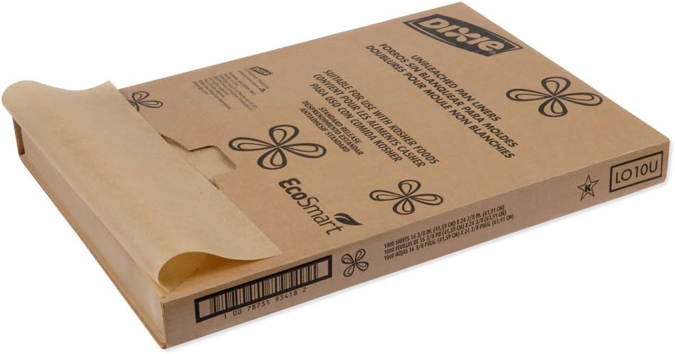 Dixie Grease-Proof Non-Stick Pan Liner by GP PRO (Georgia-Pacific), Unbleached, LO10U, 24.375'' Length x 16.375