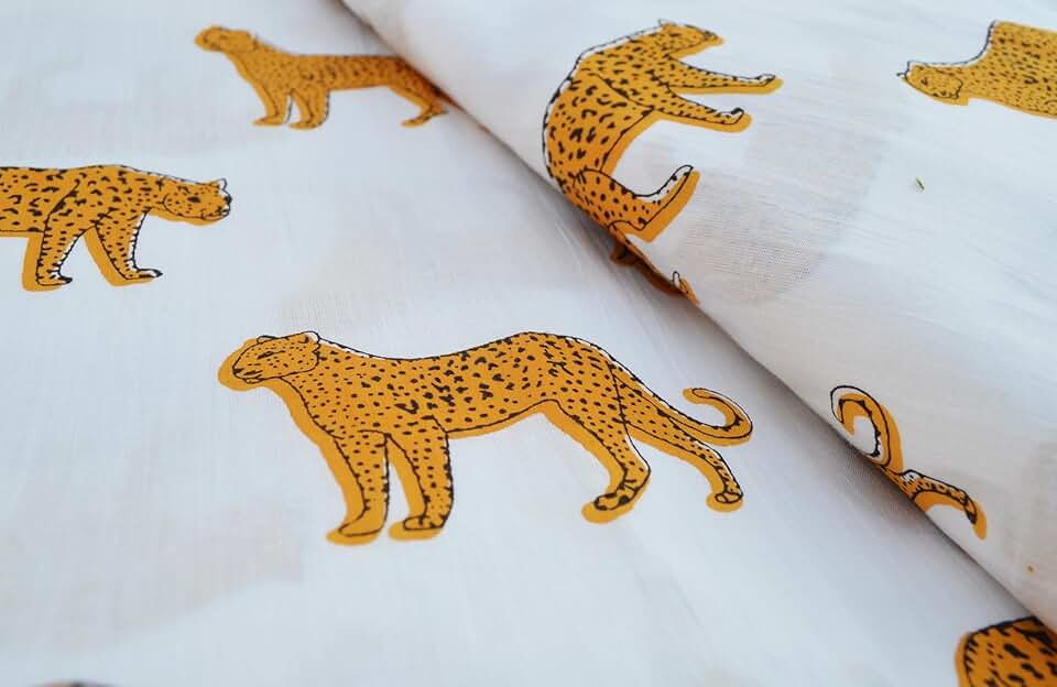 Scrren Print Dressmaking by The Yard Fabric 100% Cotton Floral Print Fabric for Sewing Crafting Ethnic Running Natural Dye Sanganeri Indian Fabric by The Yard 490 (50 Yard pre Cut)