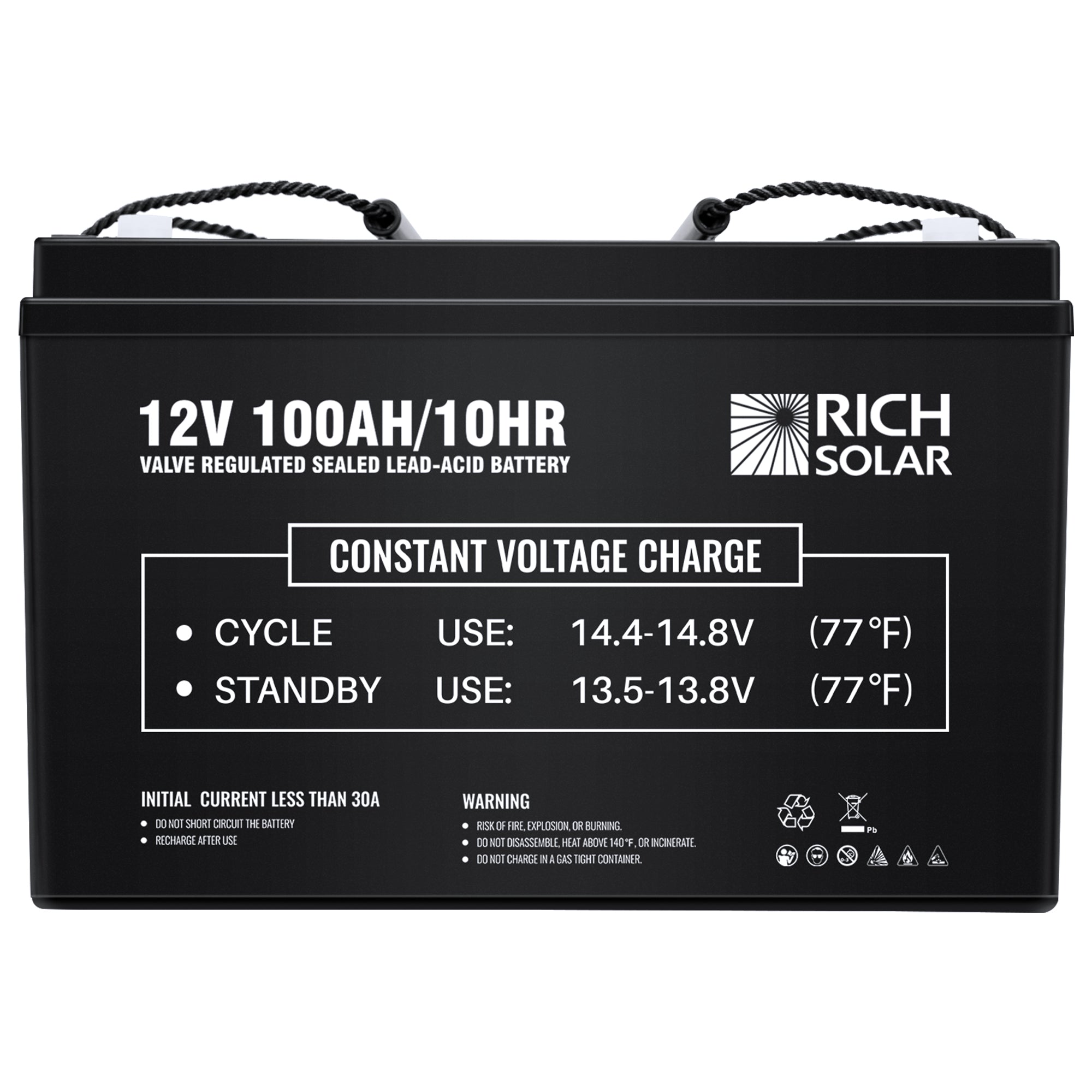 12V 100Ah Deep Cycle AGM Battery