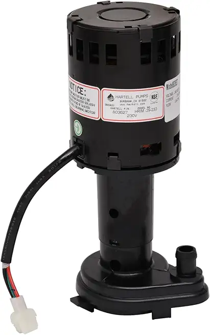 HARTELL HRIM-29-230 Replacement Ice Machine Pump, Replaces GPP-1MH-2P (3 PIN), GPP-3MH-2P (3 PIN), GPP-4MH-2P (3 PIN), GPP-3MH-2P6 (3 PIN), 9161137-02, 9161138-01 and 9161138-02