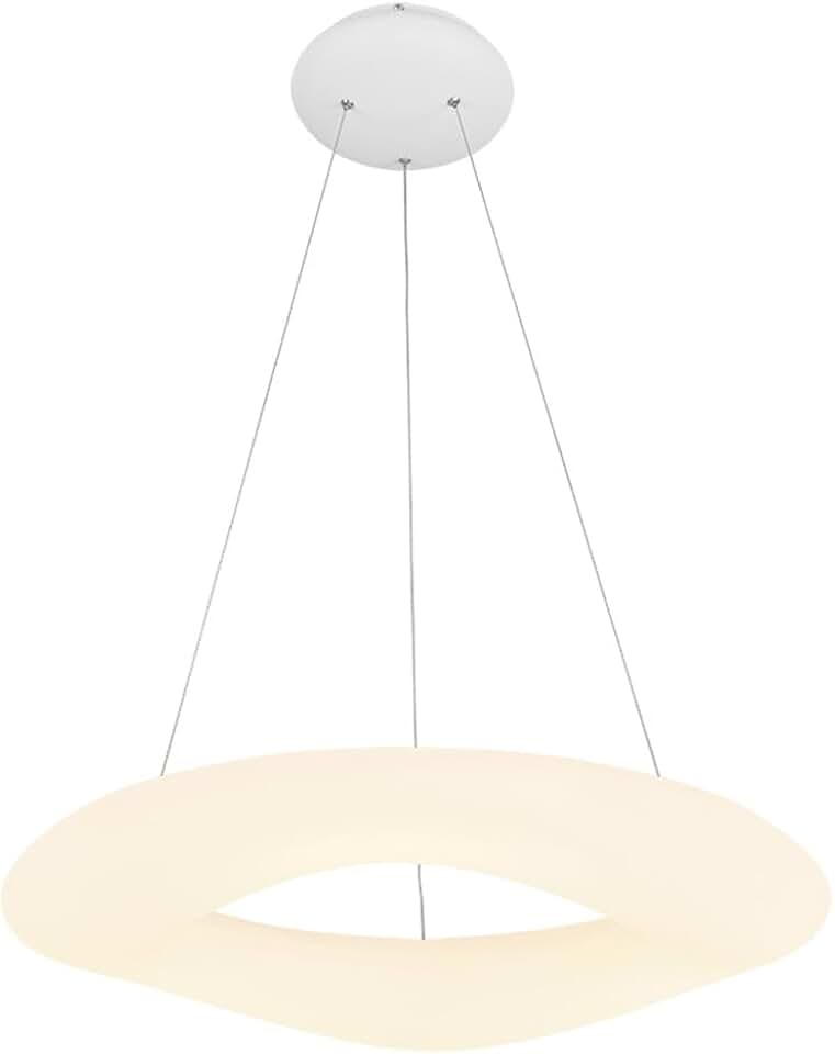 Living Room Chandelier Resin Led Light Dining Room Lamps Bedroom Circle Ceiling Lights Italian Designer Kitchen Island Light, for Dining Room, Kitchen Island, Hallway, Restaurant