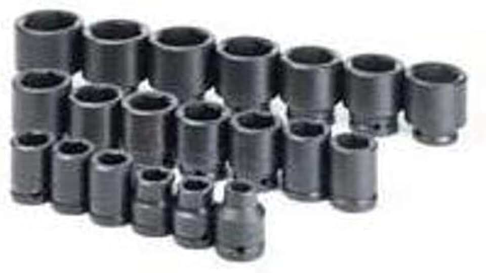 SK PROFESSIONAL TOOLS 84420 Impact Socket Set,3/4