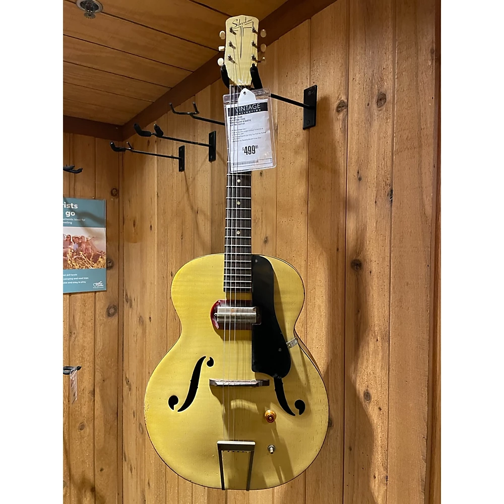 Vintage Silvertone 1950s 1320L Acoustic Electric Guitar