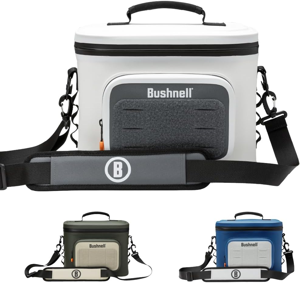 Bushnell Soft Coolers | Insulated Portable Ice Chest The Best Bag Cooler for Beach, Drinks, Beverages, Travel, Camping, Picnic, Leak-Proof with Waterproof Zipper