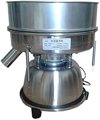 Electric Automatic Sieve Shaker Vibrating Sieve Machine Food Industrial Stainless Steel Sifter for Granule Powder Grain (60 Mesh 0.3mm)