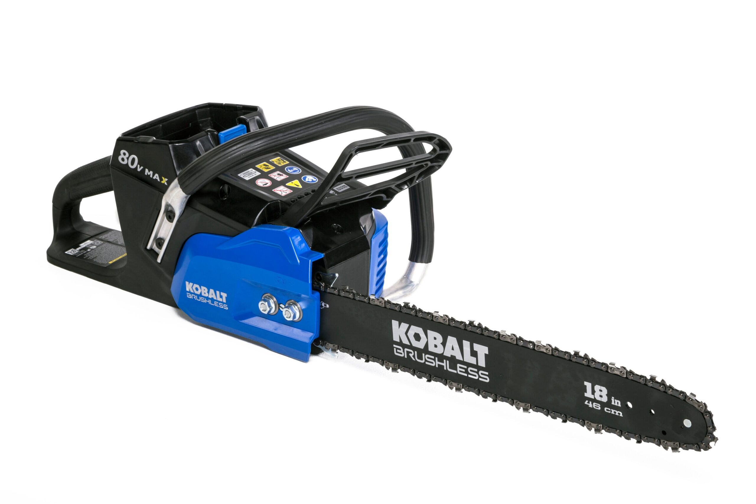 Kobalt 80-volt 18-in Brushless Battery Chainsaw (Battery and Charger Not Included)