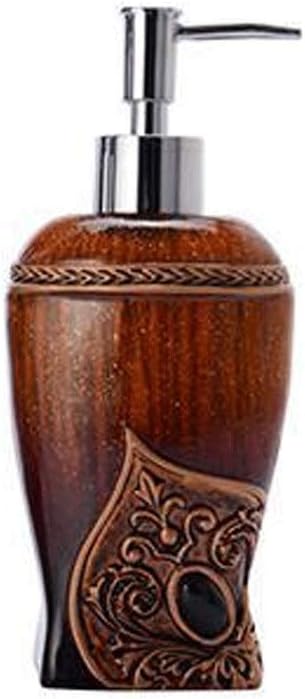 DGSEFD-12 Creativity Resin Exotic Bathroom Accessories Set Soap Dish Lotion Dispenser Soap Dish(D)