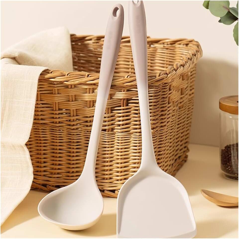 CSCDD Anti-scalding Handle Kitchen Utensils Set Kitchen Household Cooking