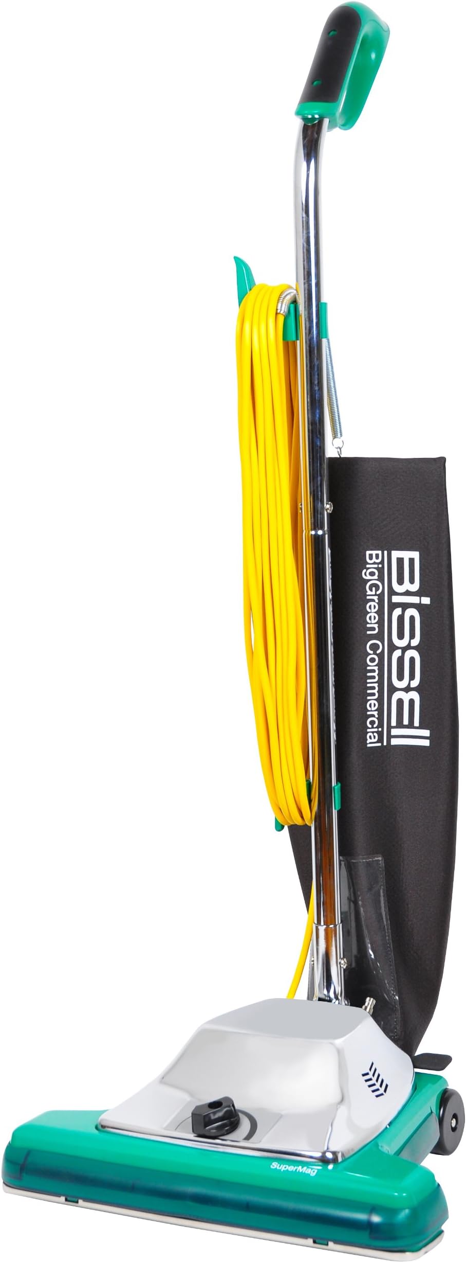 Bissell BigGreen Commercial BG102H ProBag Comfort Grip Handle Upright Vacuum with Magnet, 870W, 16