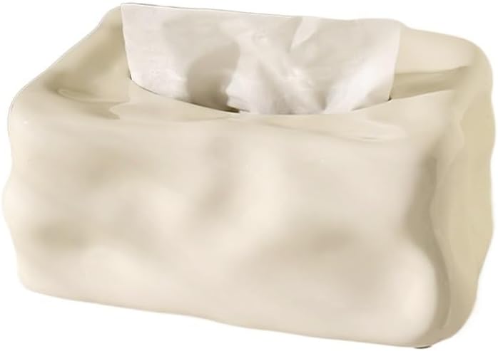 Creative Silver Tissue Box Tissue Storage Box Living Room Bathroom Tissue Box Tissue Paper Napkin Box(Color:OneColor), As show, DNSS-0926