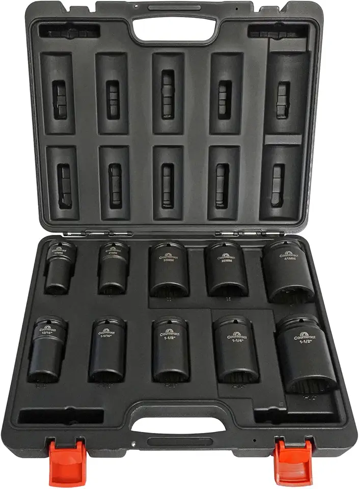 Counteract Socket Pro – 6 Way Socket 10pc Set - 13/16