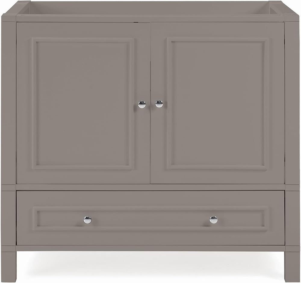 Alaterre Furniture New Model Williamsburg Cabinet Only, 36