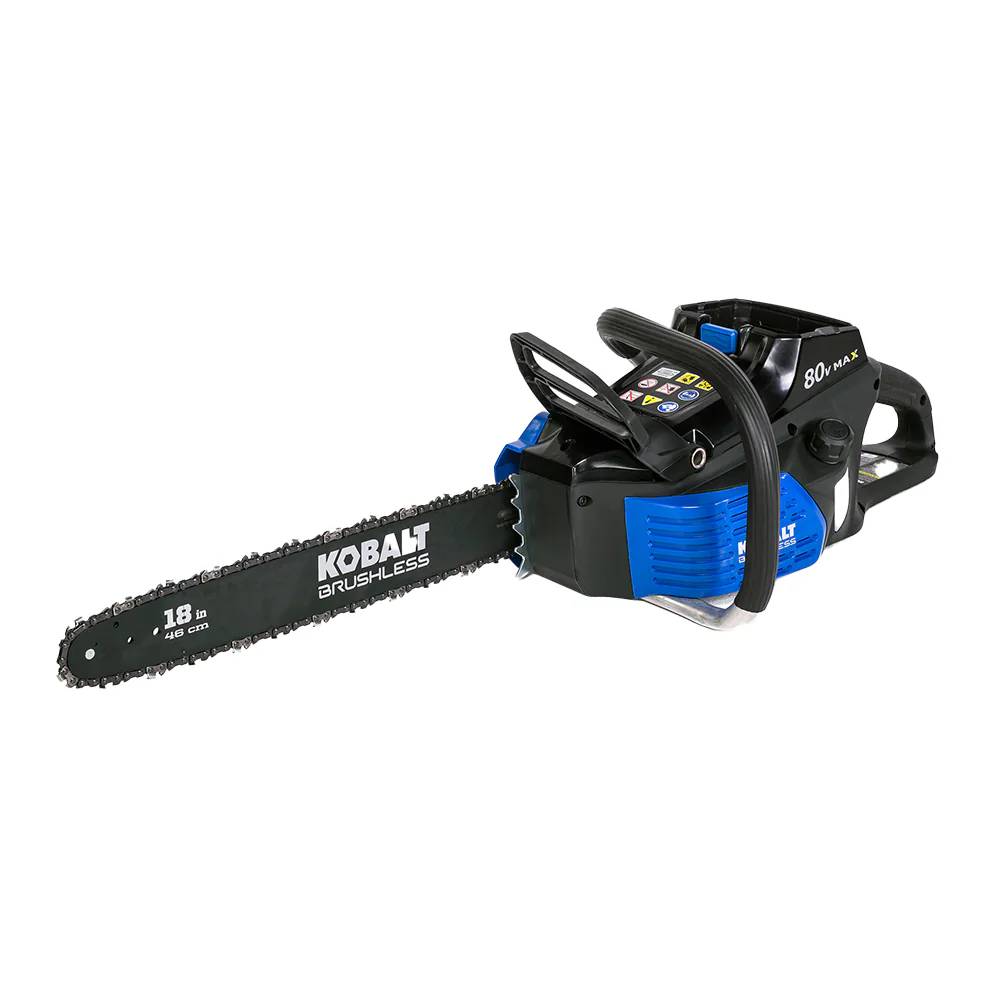 Kobalt 80-volt 18-in Brushless Battery Chainsaw (Battery and Charger Not Included)