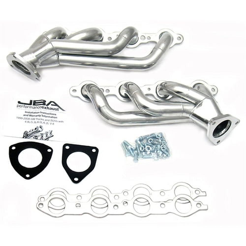 JBA Headers & Performance Silver Ceramic Coated - Stainless Steel - 4-1 - Direct Fit 1850S-3JS