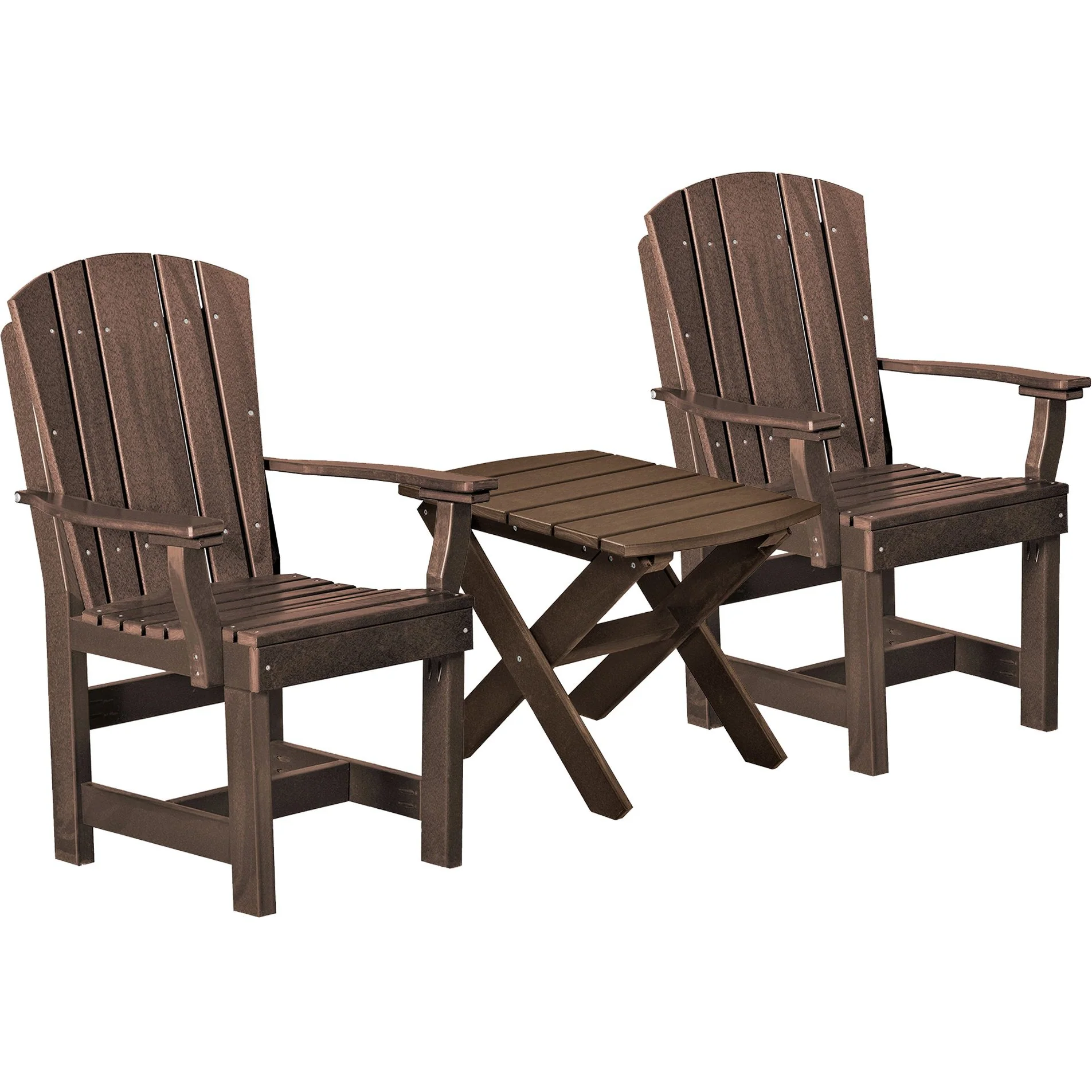 3pc Upright Plantation Bistro Set