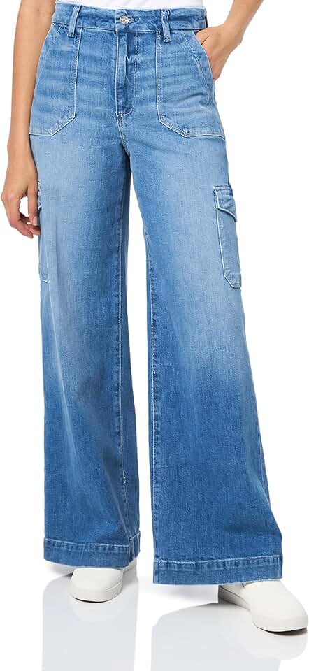 PAIGE Women's Harper 30in Utility Cargo Pkts