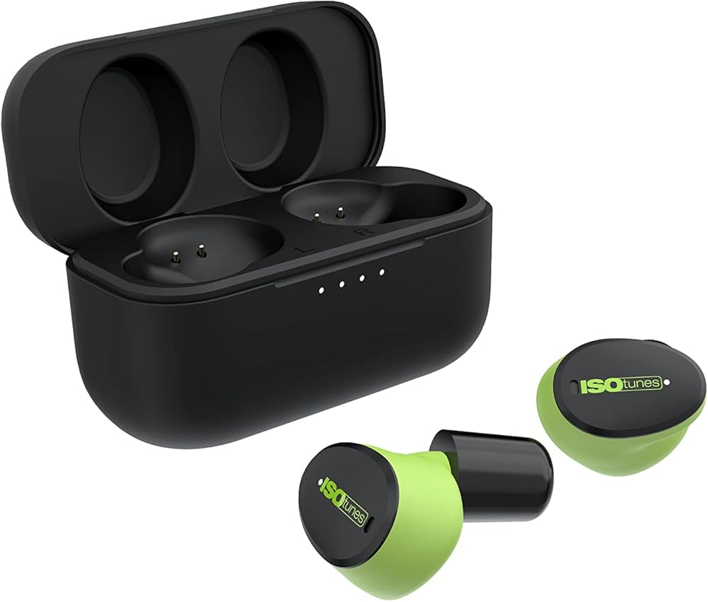 ISOtunes Free Aware Hearing Protection: True Wireless Bluetooth Earbuds with Audio Passthrough Technology
