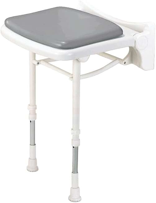 ARC ES2000-GR Economy Compact Seat without Back and Arms, Gray