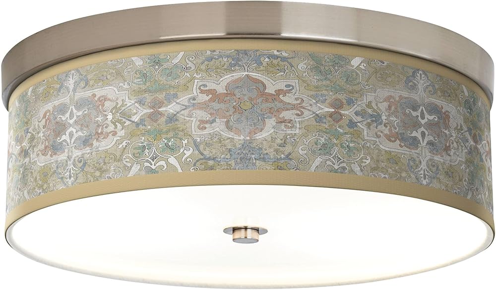 Lucrezia Giclee Energy Efficient Ceiling Light with Print Shade