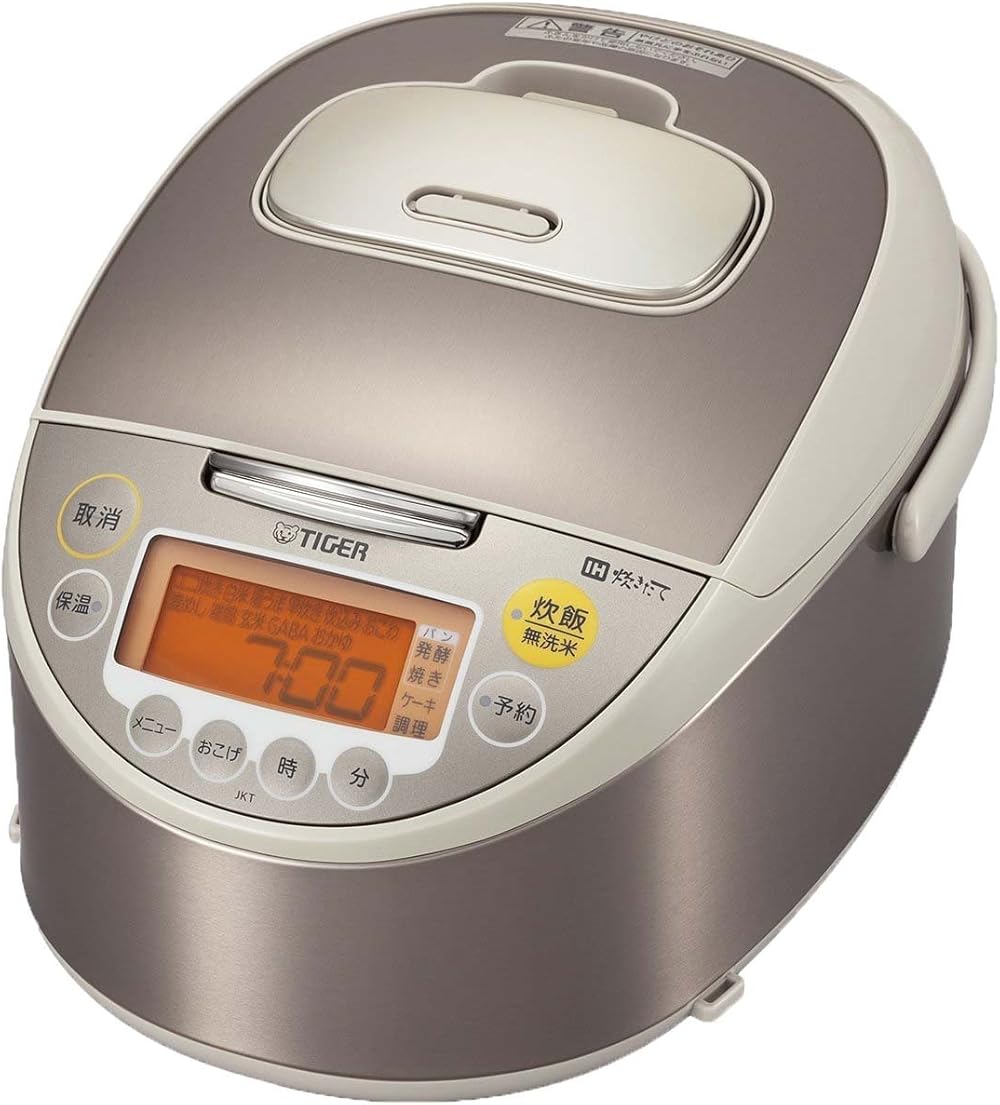 TIGER IH rice cooker cooked (5.5 Go cook) JKT-W100-CC champagne beige