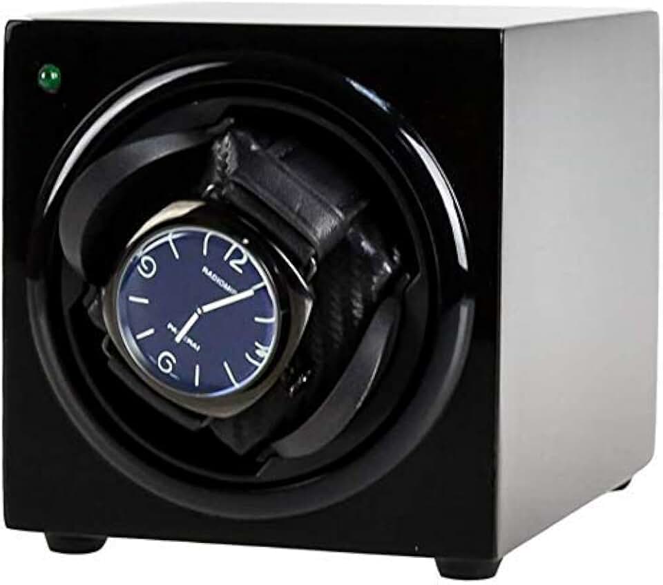 Watch Winder Box Automatic Watch Winder Box Watch Winders For Automatic Watches Square Watch Display Stands With Soft And Flexible Watch Cushions Durable Dustproof mwsoz (Color : Blue)