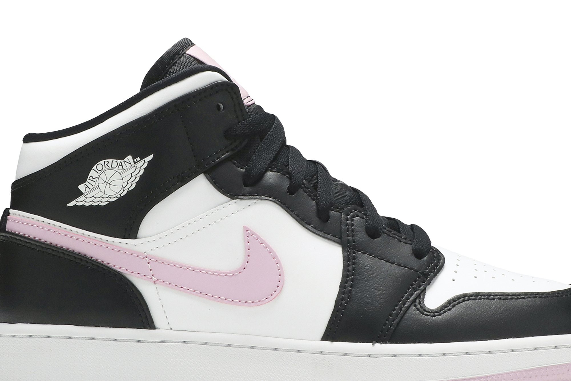 Air Jordan 1 Mid GS 'White Light Arctic Pink' 555112-103
