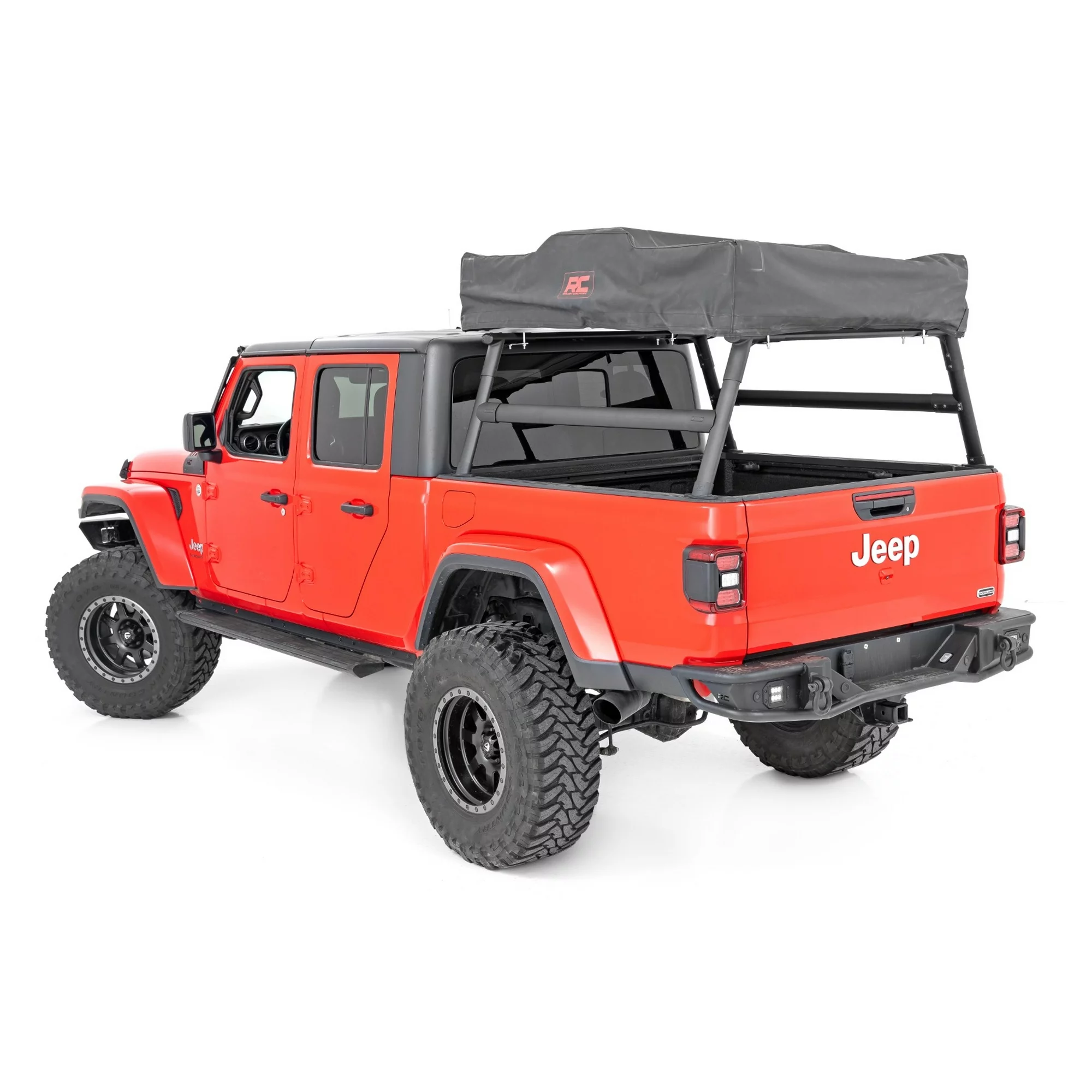 Rough Country Aluminum Bed Rack for 2020-2024 Jeep Gladiator - 10620