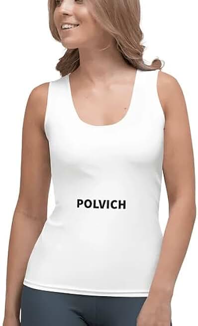 Women's White Tank Top Sleeveless Design Ideal for Casual Wear, and Active Lifestyle